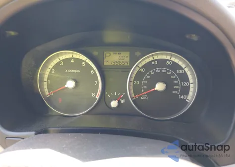 2009 Hyundai Accent Gls from USA, damaged, VIN KMHCN46C59U293810